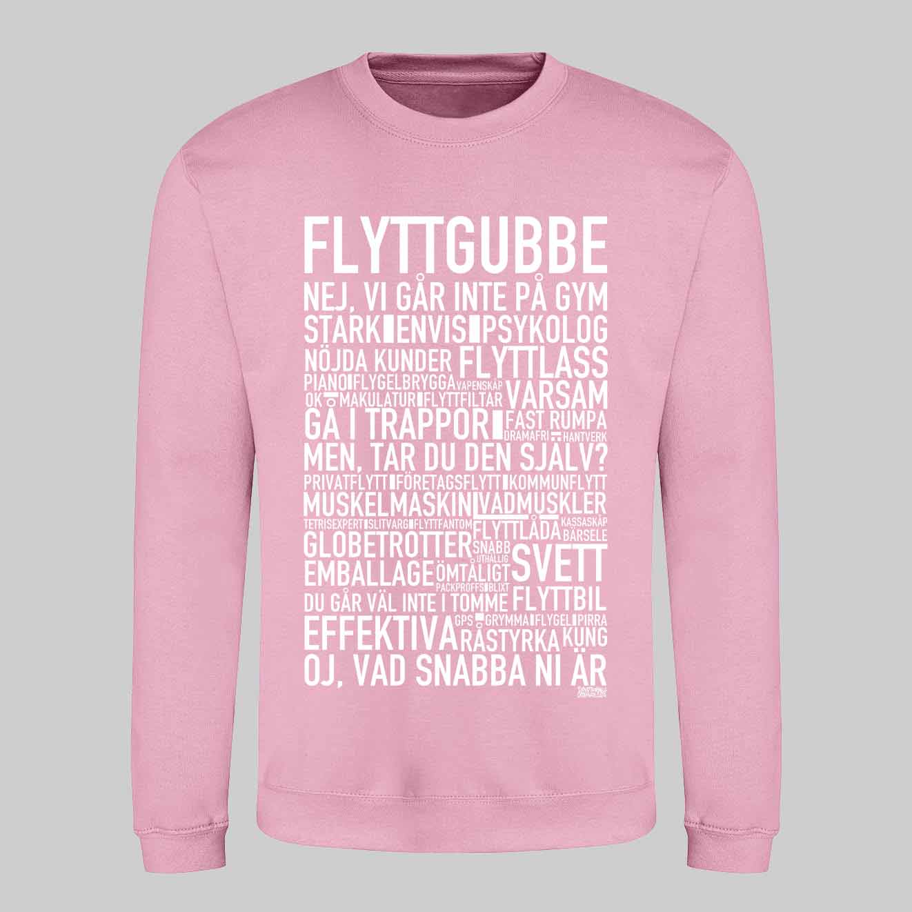 Flyttgubbe Text Sweatshirt