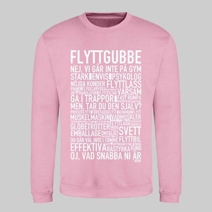 Flyttgubbe Text Sweatshirt