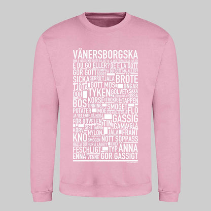 Vänersborgska Dialekt Text Sweatshirt