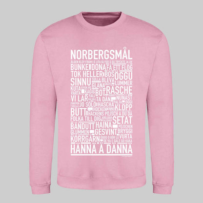 Norbergsmål Dialekt Text Sweatshirt