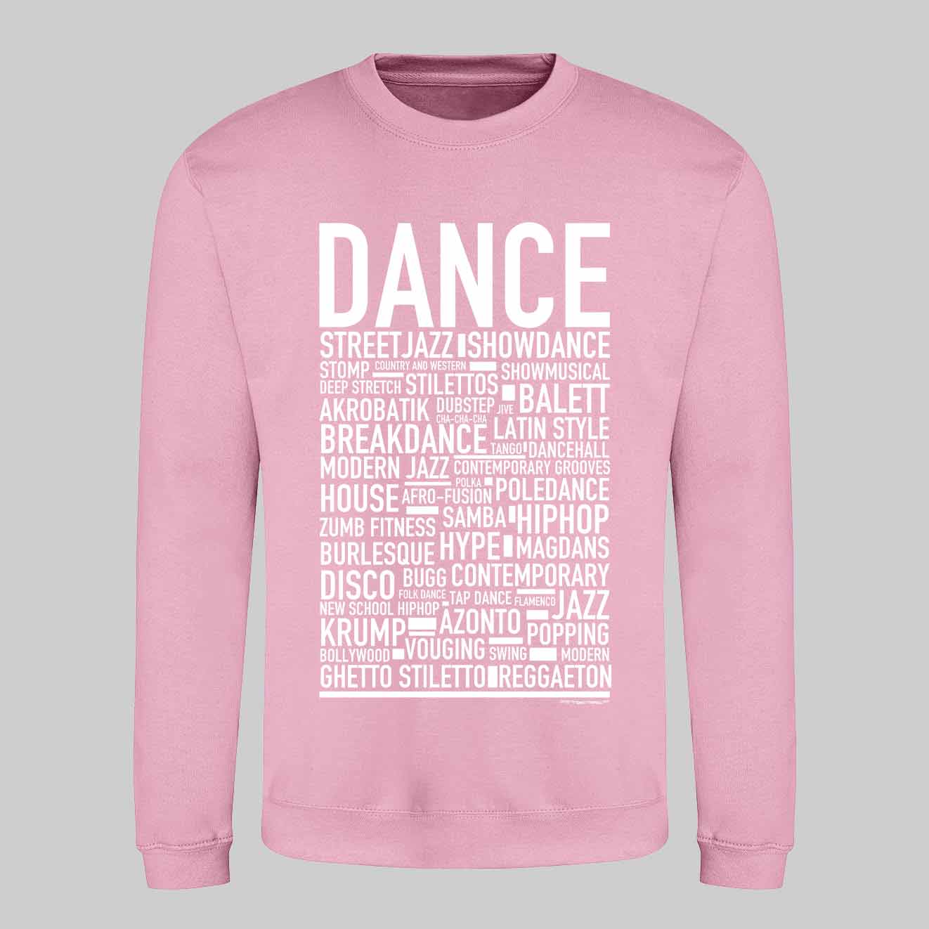 Dance Text Sweatshirt