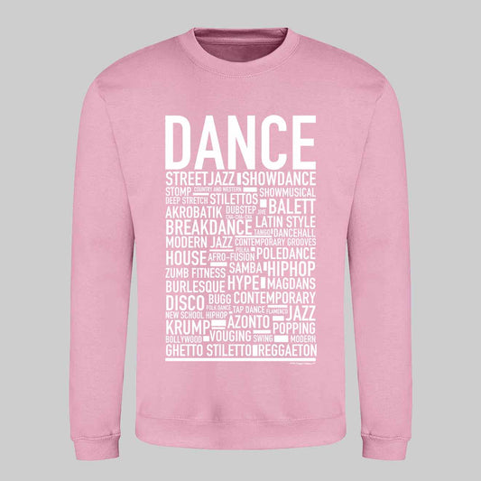 Dance Text Sweatshirt