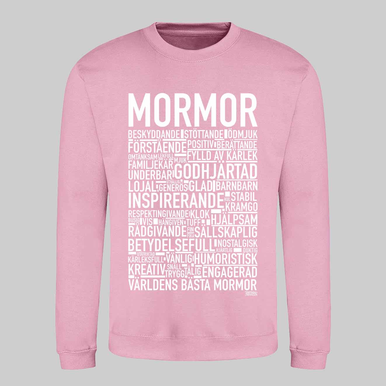 Mormor 2024 Text Sweatshirt