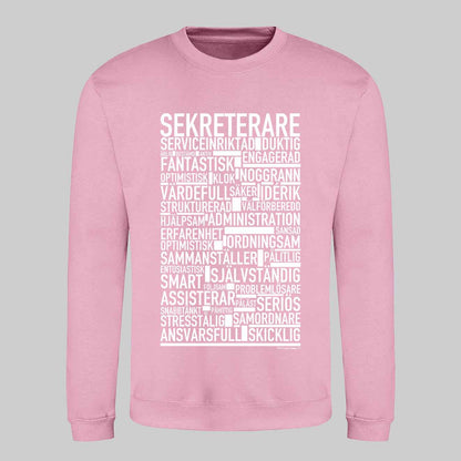 Sekreterare Text Sweatshirt