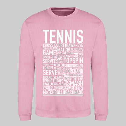 Tennis Text Sweatshirt