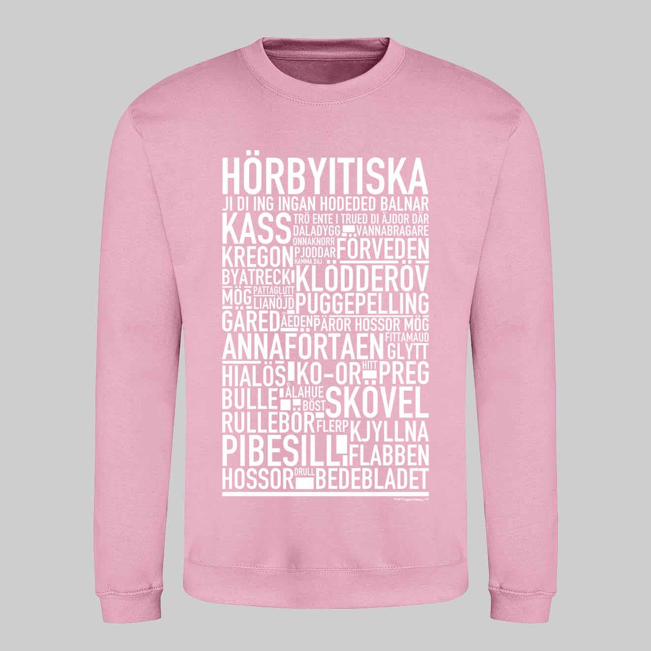 Hörbyitiska Dialekt Text Sweatshirt