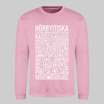 Hörbyitiska Dialekt Text Sweatshirt