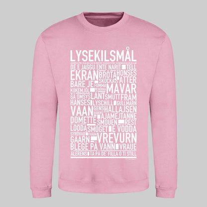 Lysekilsmål Dialekt Text Sweatshirt