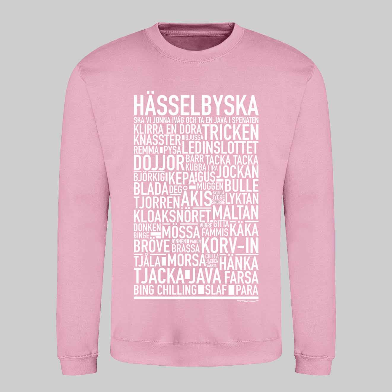 Hässelbyska Dialekt Text Sweatshirt