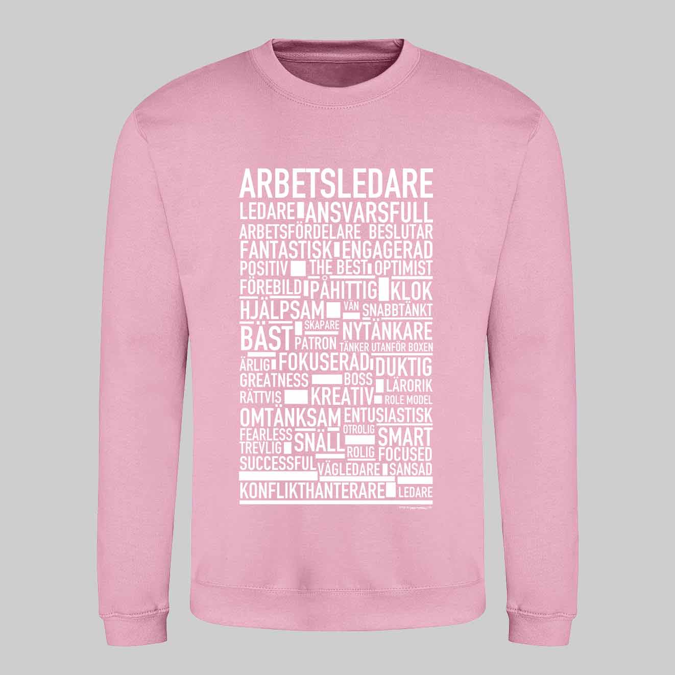 Arbetsledare Text Sweatshirt
