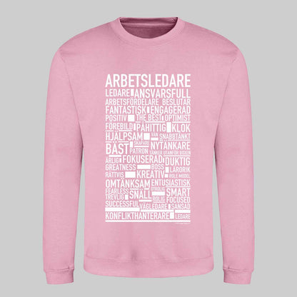 Arbetsledare Text Sweatshirt