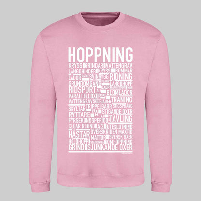 Hoppning Text Sweatshirt