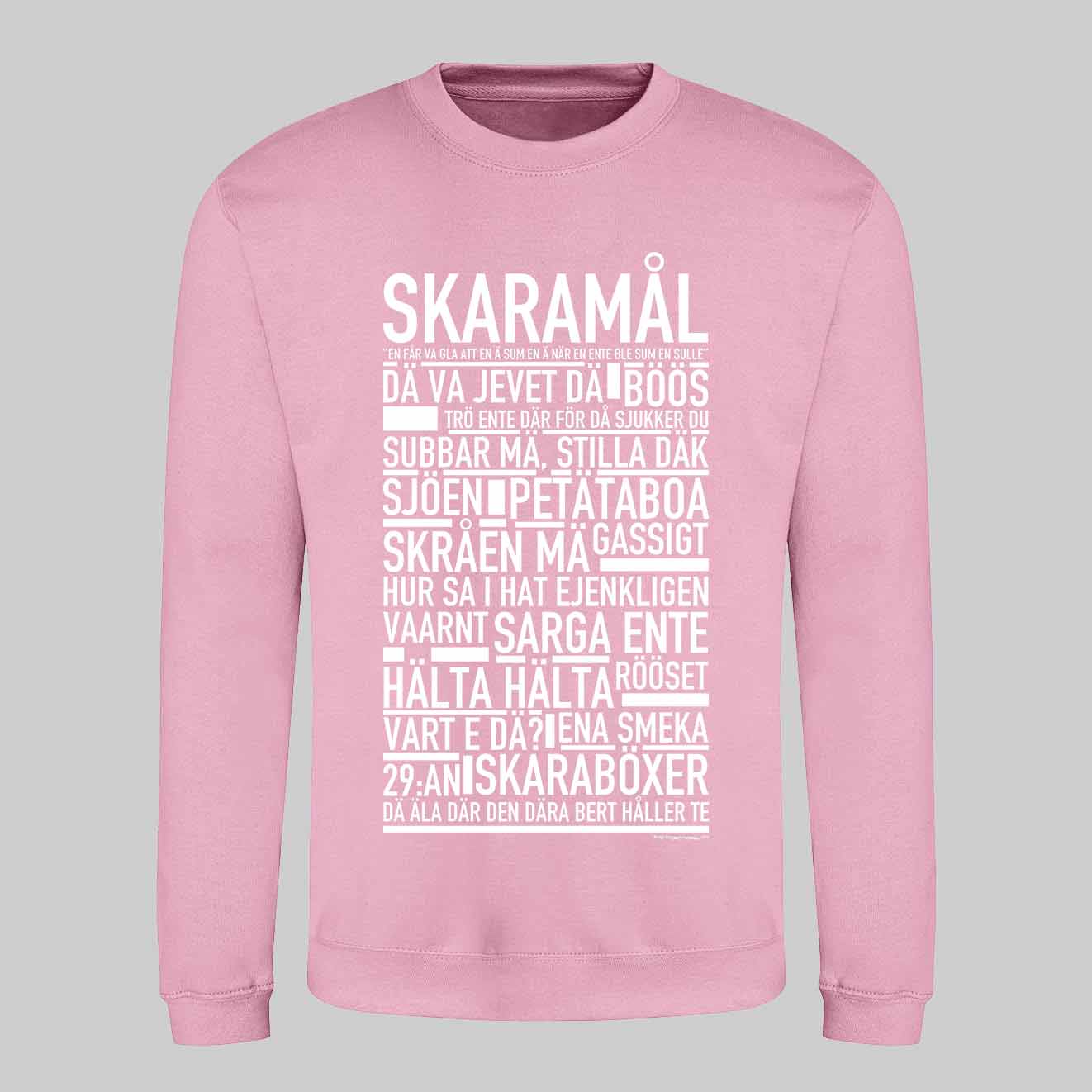 Skaramål Dialekt Text Sweatshirt