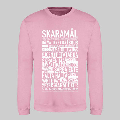 Skaramål Dialekt Text Sweatshirt