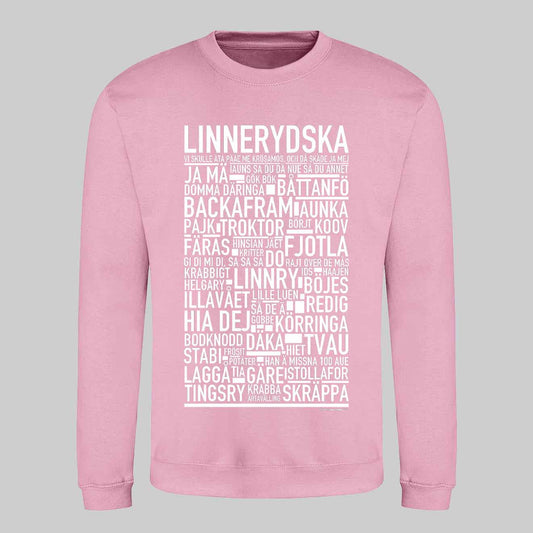 Linnerydska Dialekt Text Sweatshirt