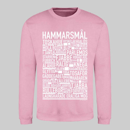 Hammarsmål Dialekt Text Sweatshirt