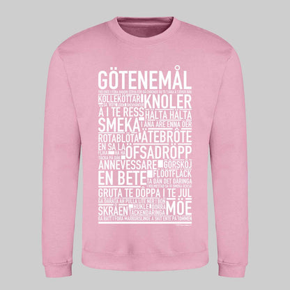 Götenemål Dialekt Text Sweatshirt