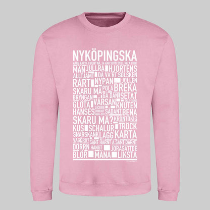 Nyköpingska Dialekt Text Sweatshirt
