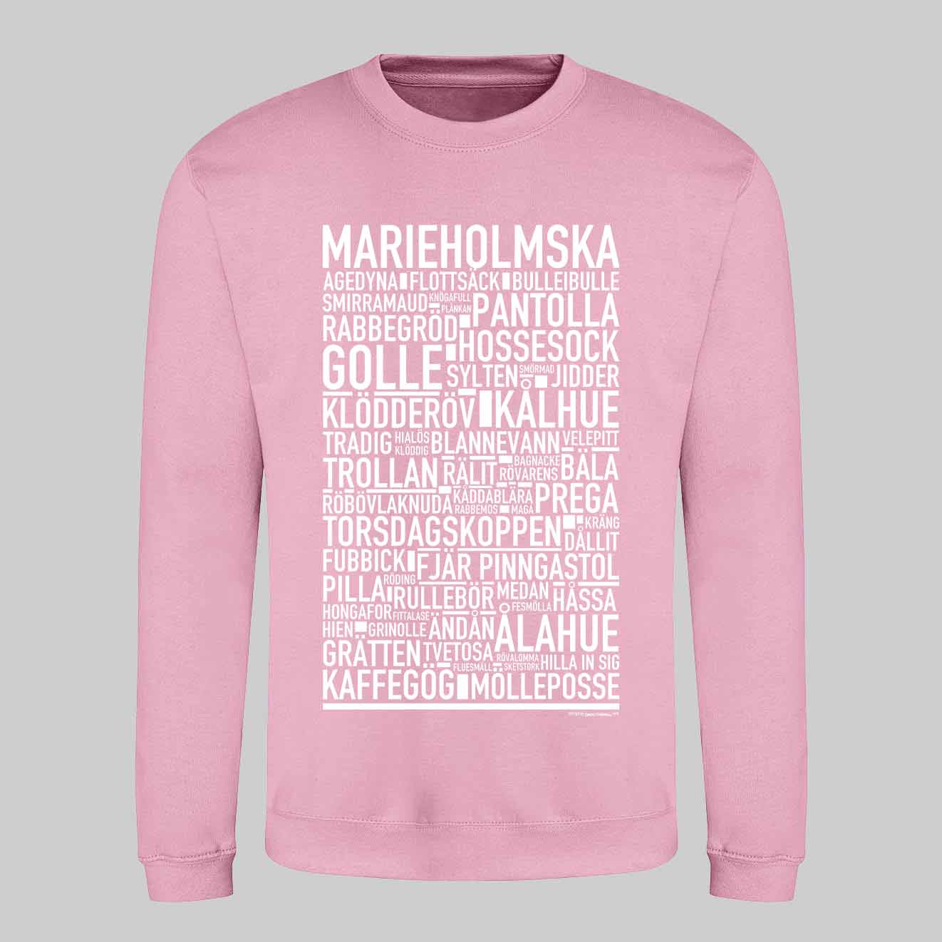 Marieholmska Dialekt Text Sweatshirt