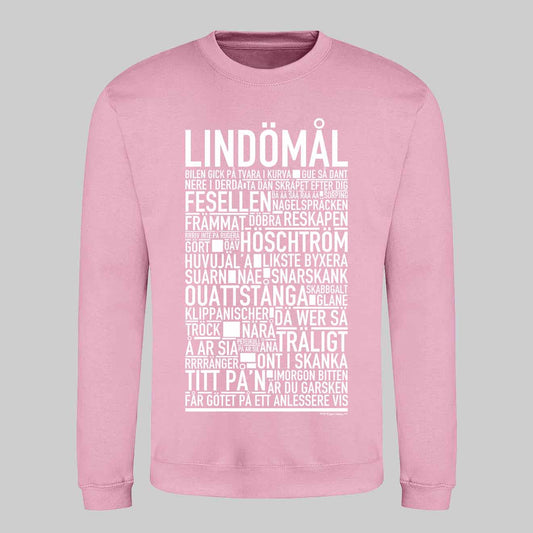 Lindömål Dialekt Text Sweatshirt