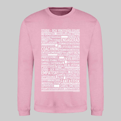 Studie- och Yrkesvägledare Text Sweatshirt