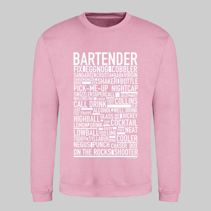 Bartender Text Sweatshirt