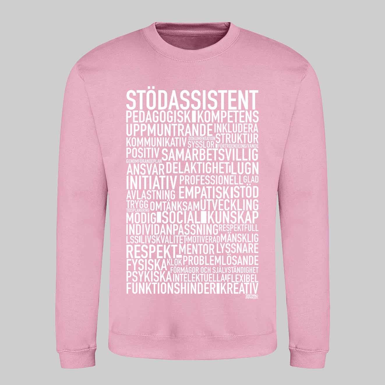 Stödassistent 2025 Text Sweatshirt