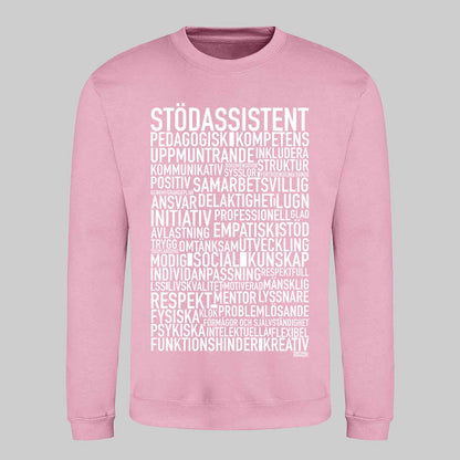 Stödassistent 2025 Text Sweatshirt