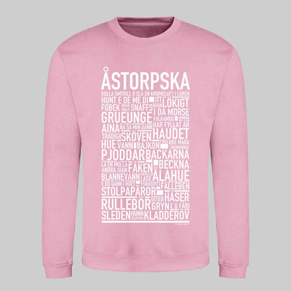 Åstorpska Dialekt Text Sweatshirt