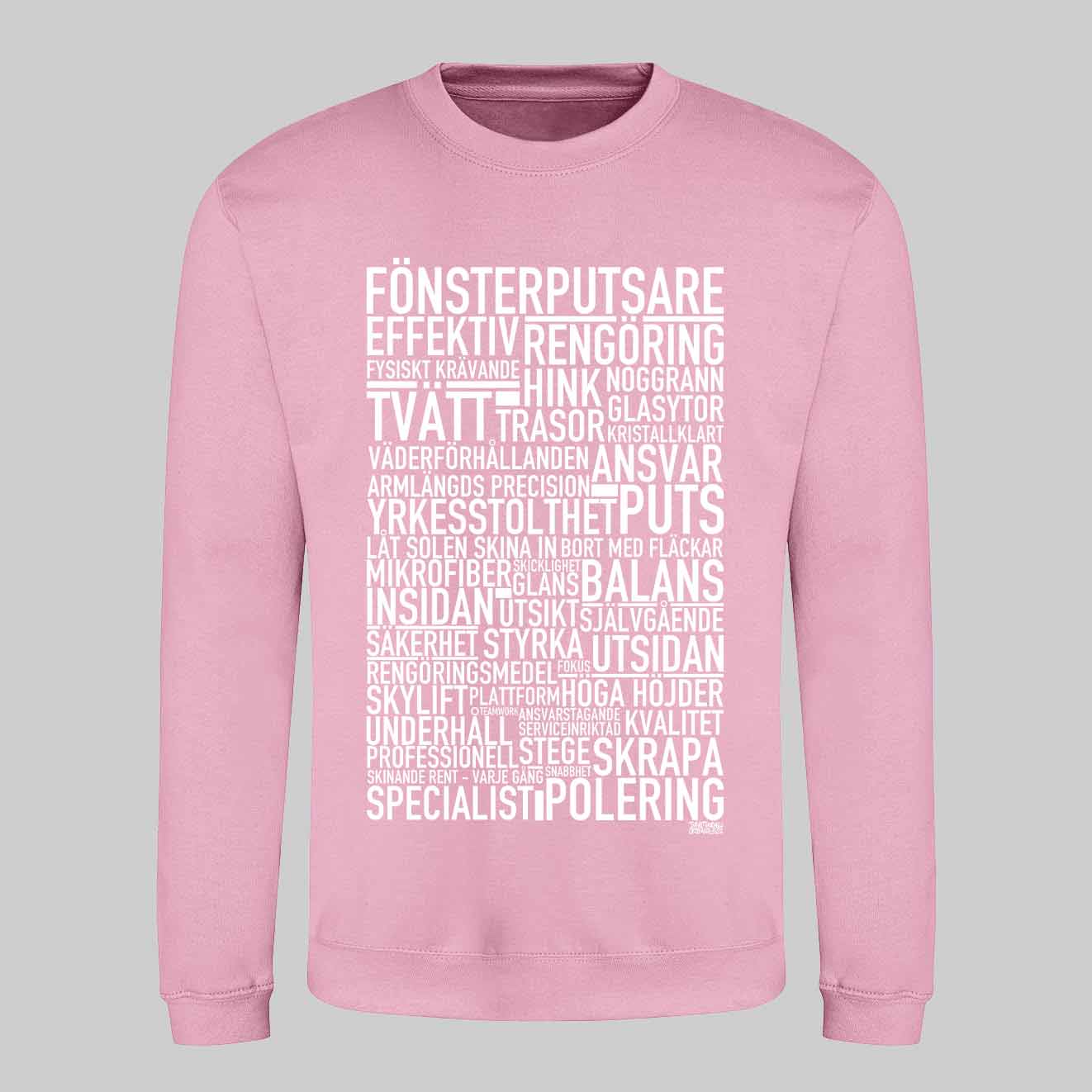 Fönsterputsare Text Sweatshirt