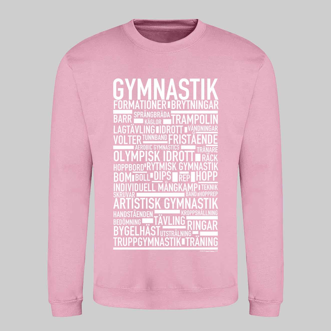 Gymnastik Text Sweatshirt