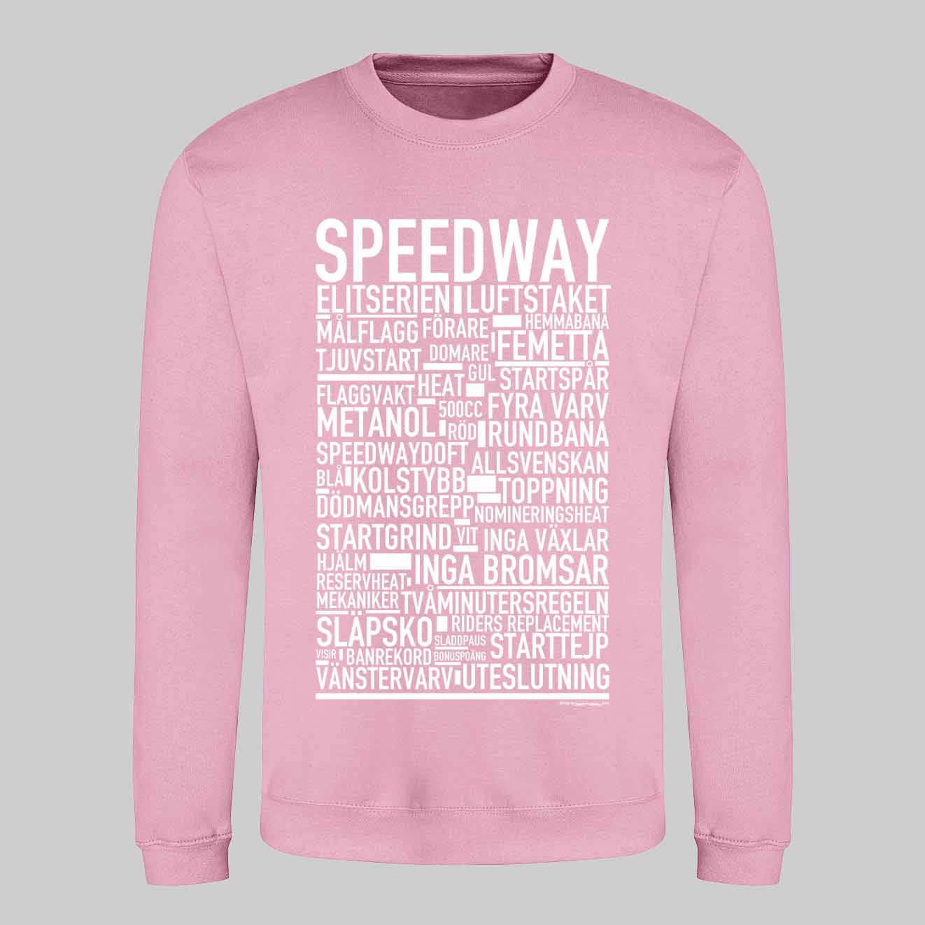 Speedway Text Sweatshirt
