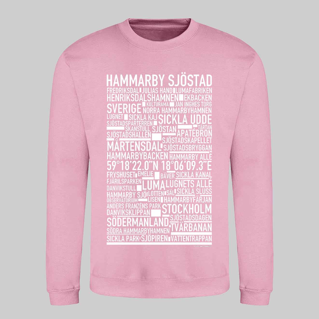 Hammarby Sjöstad Text Sweatshirt