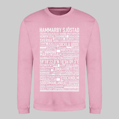 Hammarby Sjöstad Text Sweatshirt