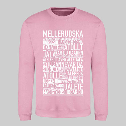 Mellerudska Dialekt Text Sweatshirt