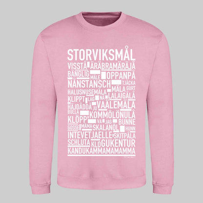 Storviksmål Dialekt Text Sweatshirt