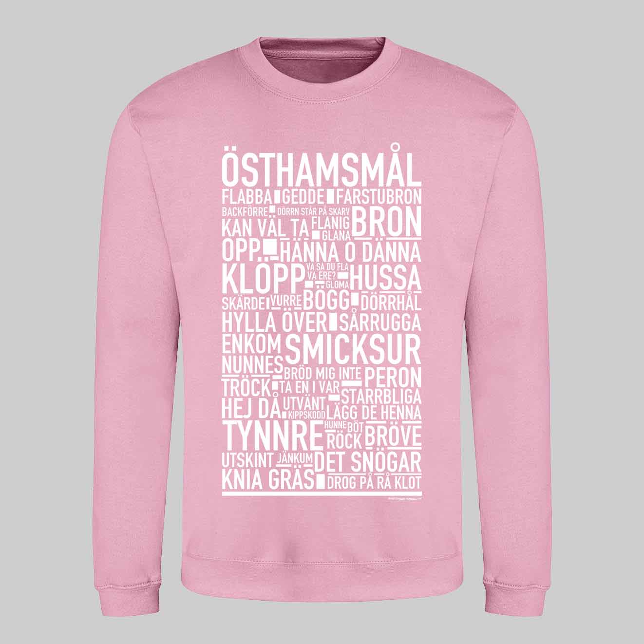 Östhamsmål Dialekt Text Sweatshirt