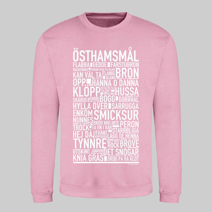 Östhamsmål Dialekt Text Sweatshirt