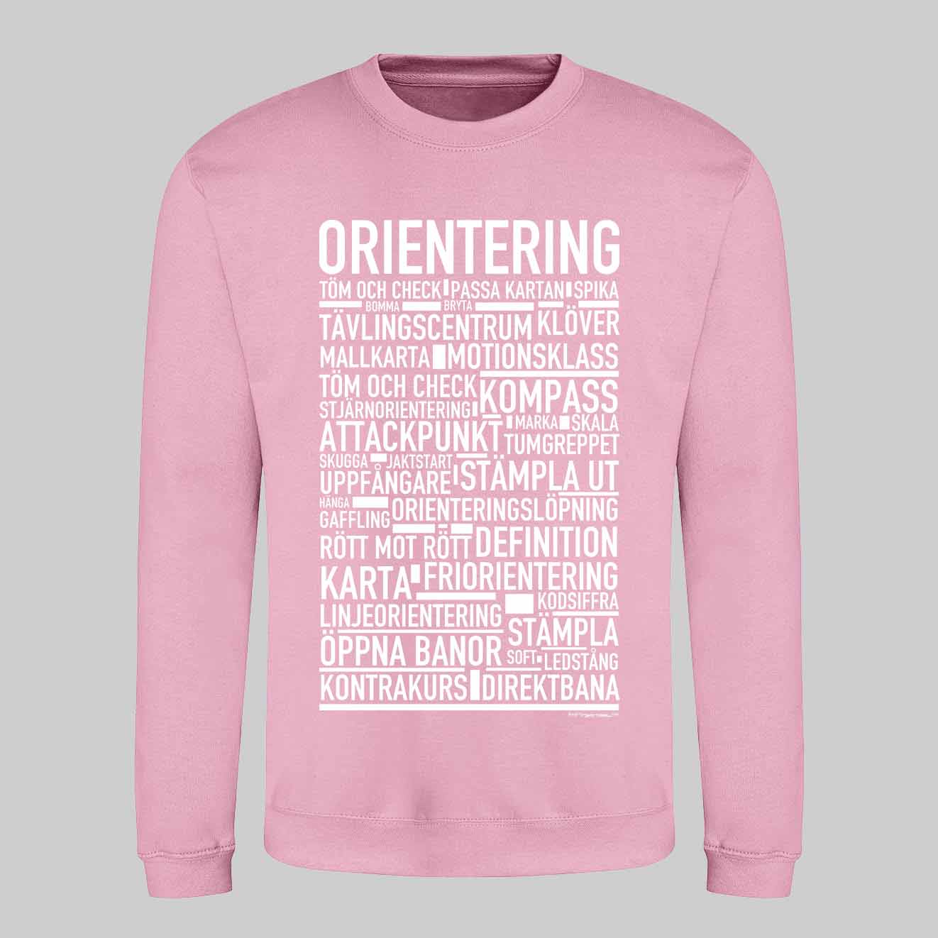 Orientering Text Sweatshirt
