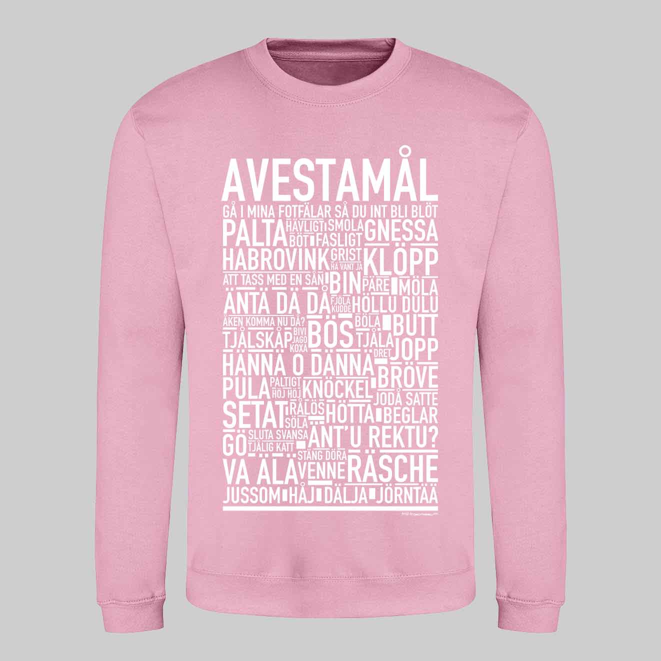 Avestamål Dialekt Text Sweatshirt