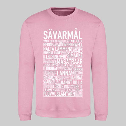 Sävarmål Dialekt Text Sweatshirt