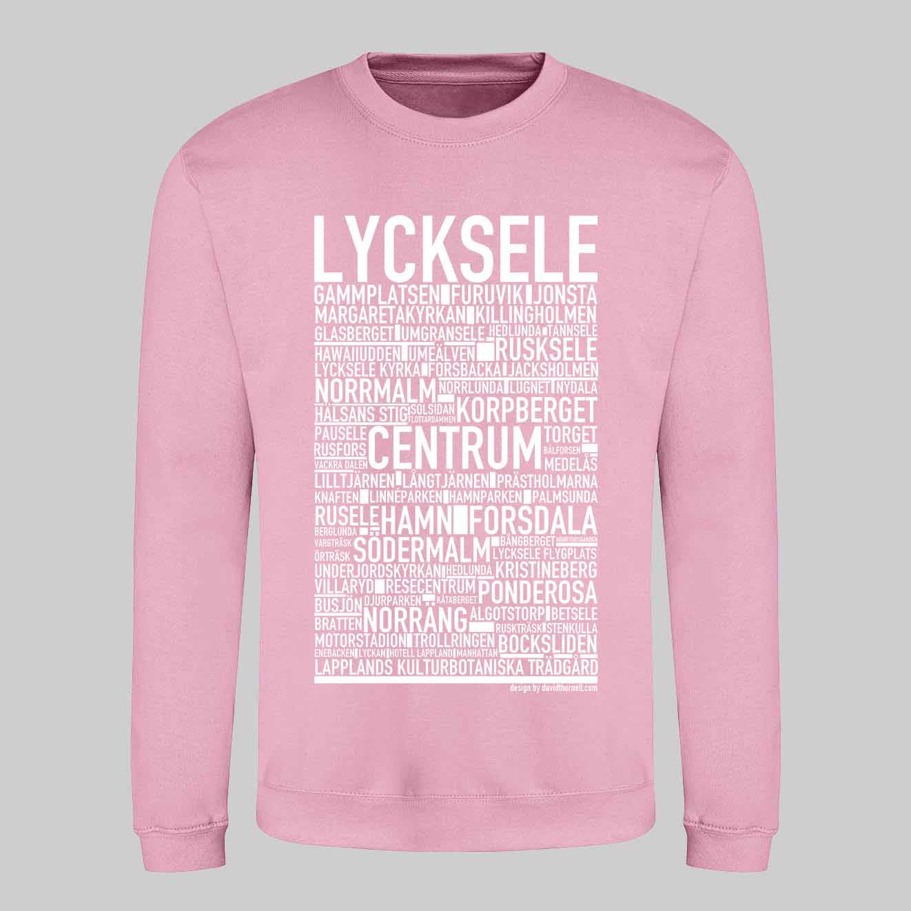 Lycksele Text Sweatshirt