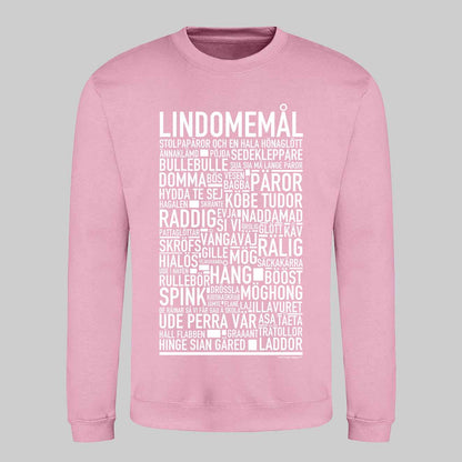 Lindomemål Dialekt Text Sweatshirt