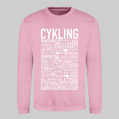 Cykling Text Sweatshirt