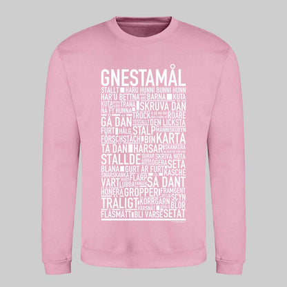 Gnestamål Dialekt Text Sweatshirt