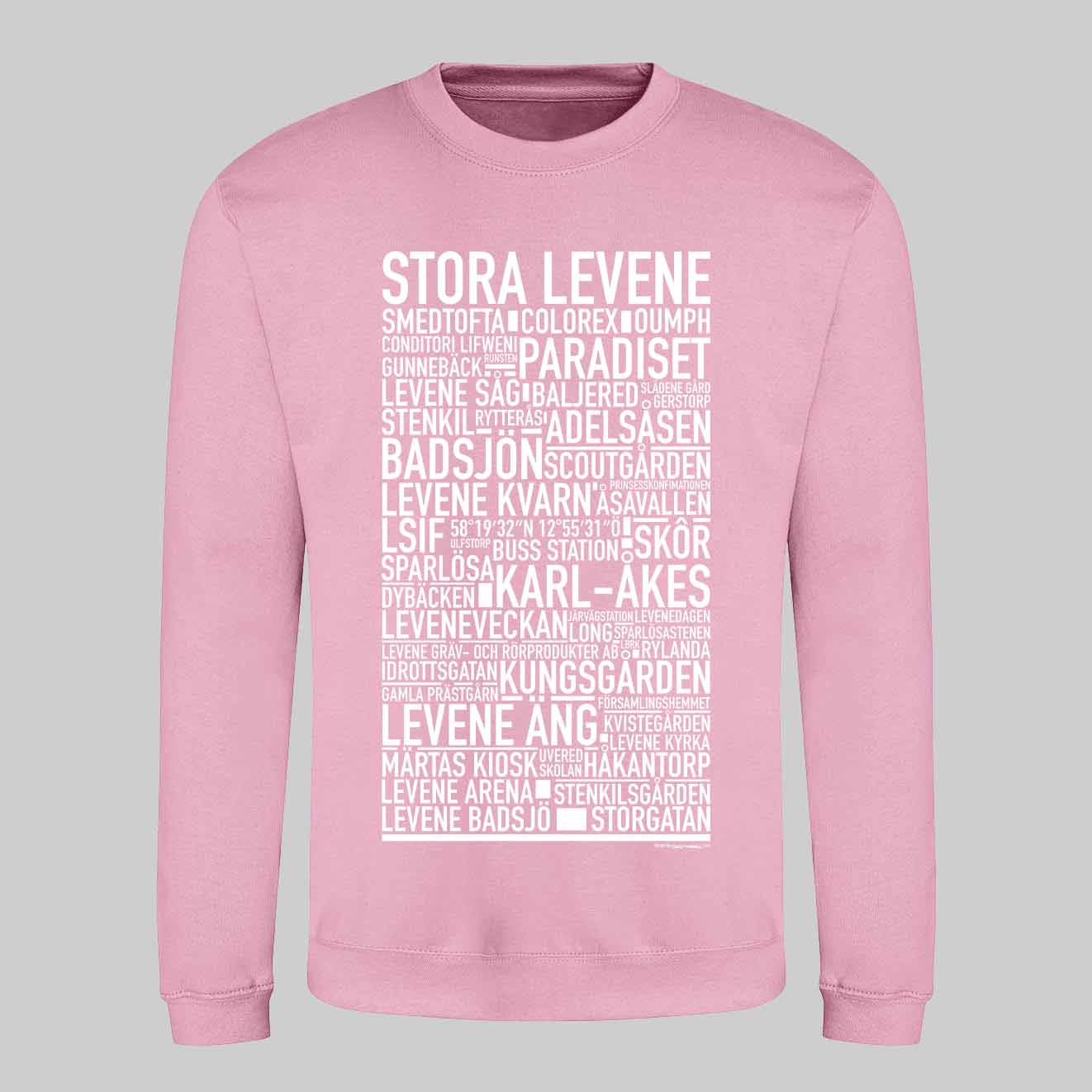 Stora Levene Text Sweatshirt