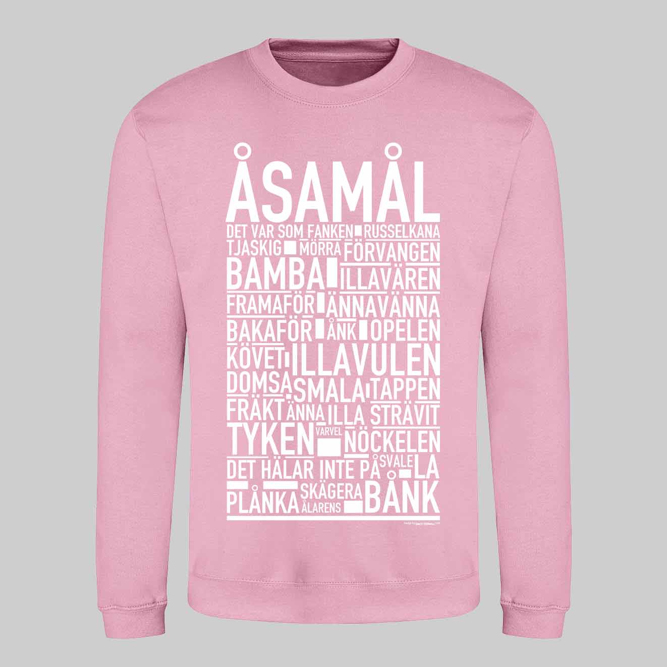 Åsamål Dialekt Text Sweatshirt