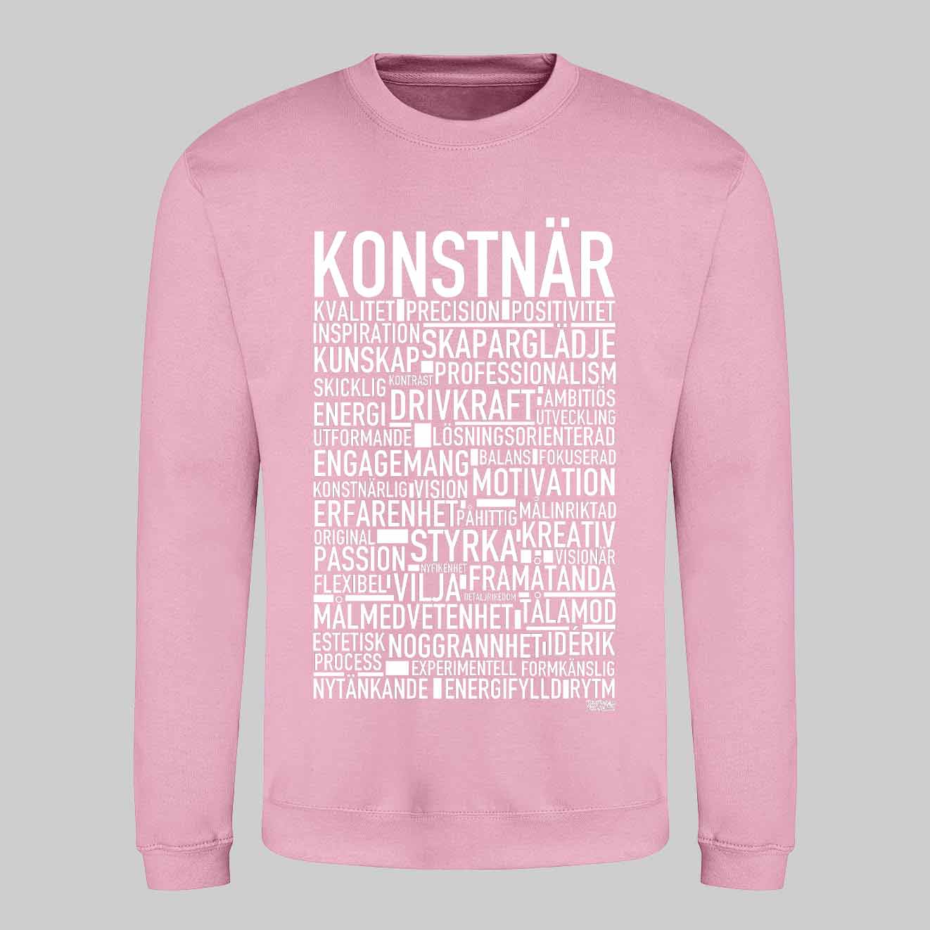 Konstnär Text Sweatshirt