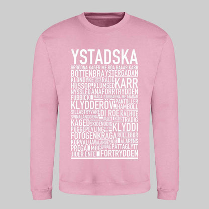 Ystadska Dialekt Text Sweatshirt