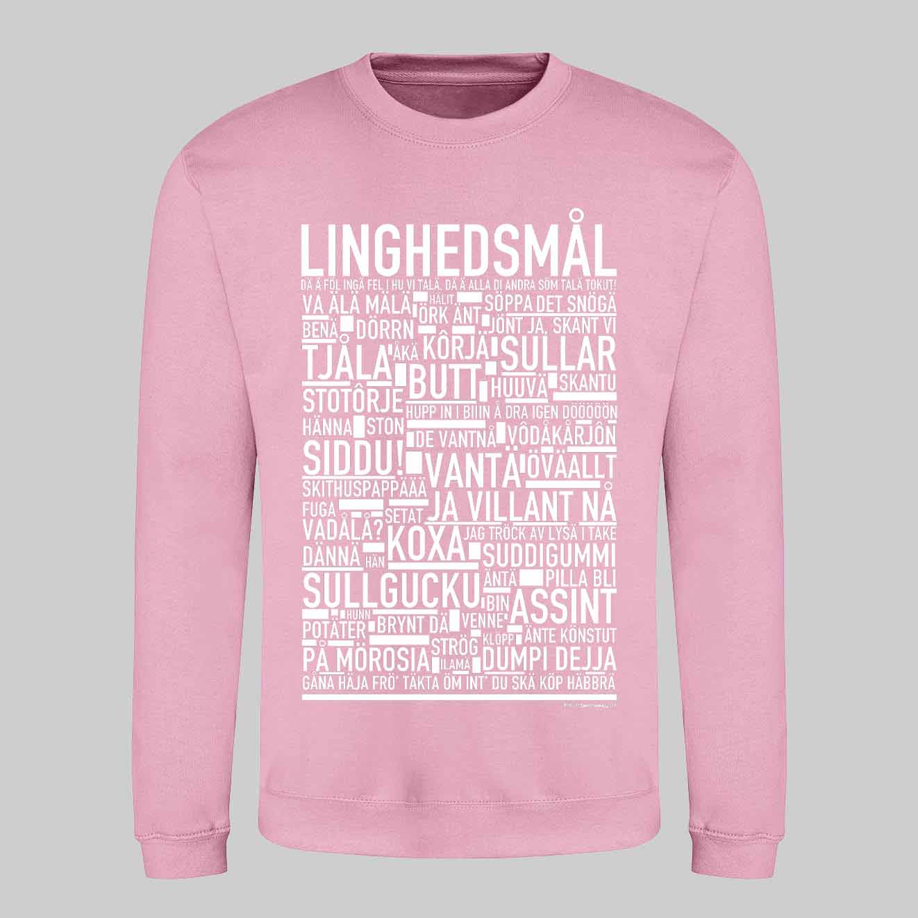 Linghedsmål Dialekt Text Sweatshirt